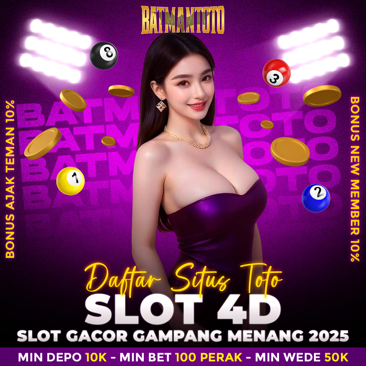 BATMANTOTO | Link Super Maxwin Toto Slot 4D Gacor & Situs Toto Togel Macau Online Berlisensi Resmi image 1